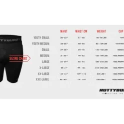 NuttyBuddy Lock Core Compression Shorts -The Ball Gears Sales 2023 NB Size Chart Shorts