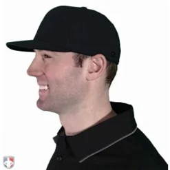 Richardson Umpire Caps Richardson Surge Fitted Base Umpire Cap - 6 Stitch -The Ball Gears Sales 540 Richardson Surge Fitted Plate Base Umpire Cap 6 Stitch Worn Side View