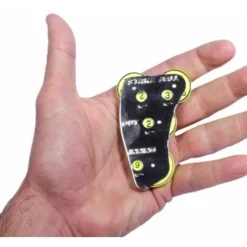 Champro Umpire Gear Champro 4-Dial Optic Yellow Steel Umpire Indicator - 3/2/2 Count -The Ball Gears Sales A0389 CHAMPRO 4 DIAL STEEL UMPIRE INDICATOR 3 2 2 COUNT IN HAND