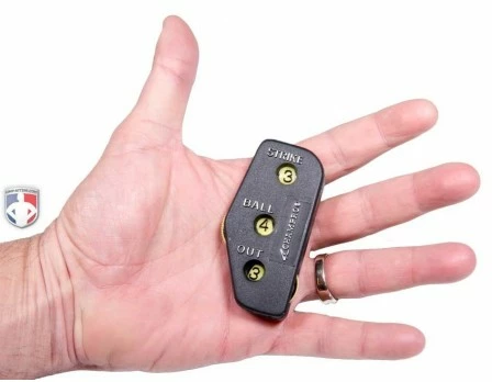 Champro Umpire Gear Champro 3-Dial Optic Yellow Plastic Umpire Indicator - 4/3/3 Count 5 Champro Umpire Gear Champro 3-Dial Optic Yellow Plastic Umpire Indicator - 4/3/3 Count - Image 5