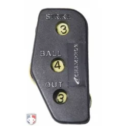 Champro Umpire Gear Champro 3-Dial Optic Yellow Plastic Umpire Indicator - 4/3/3 Count