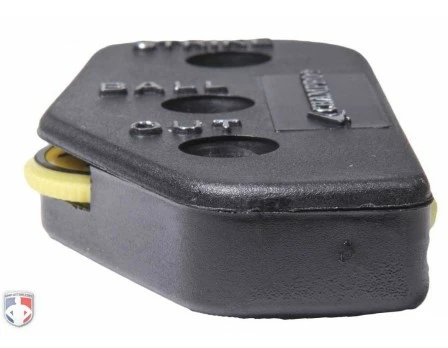 Champro Umpire Gear Champro 3-Dial Optic Yellow Plastic Umpire Indicator - 4/3/3 Count 2 Champro Umpire Gear Champro 3-Dial Optic Yellow Plastic Umpire Indicator - 4/3/3 Count - Image 2