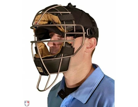 Wilson Umpire Gear Wilson MLB Titanium Umpire Mask With Two-Tone 5 Wilson Umpire Gear Wilson MLB Titanium Umpire Mask With Two-Tone - Image 5