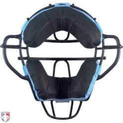 Wilson Umpire Gear Wilson MLB Umpire Mask Replacement Pads - Sky Blue And Black -The Ball Gears Sales A3009 AL BL BK Inside 1