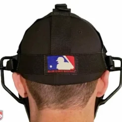 Wilson Umpire Gear Wilson Dyna-Lite Aluminum Umpire Mask With Memory Foam -The Ball Gears Sales A3009 AL Wilson Dyna Lite Aluminum Umpire Mask with Memory Foam Worn Back Harness View