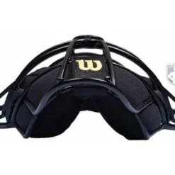 Wilson Umpire Gear Wilson Dyna-Lite Aluminum Umpire Mask With Memory Foam -The Ball Gears Sales A3009AL Wilson Dyna Lite Aluminum Umpire Mask Bottom Profile