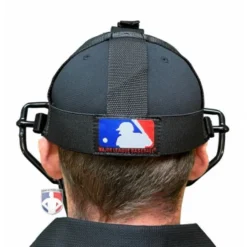 Wilson Umpire Gear Wilson Dyna-Lite Steel Umpire Mask With Memory Foam -The Ball Gears Sales A3009X MEM Wilson Dyna Lite Steel Umpire Mask with Memory Foam worn reverse
