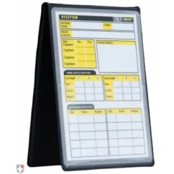 Smitty Umpire "Flip" Style 5" Umpire Lineup Card Holder / Game Card Referee Wallet -The Ball Gears Sales ACS 502 FLIP STYLE 5 UMPIRE LINEUP CARD HOLDER GAME CARD REFEREE WALLET STANDING WITH YELLOW CARD