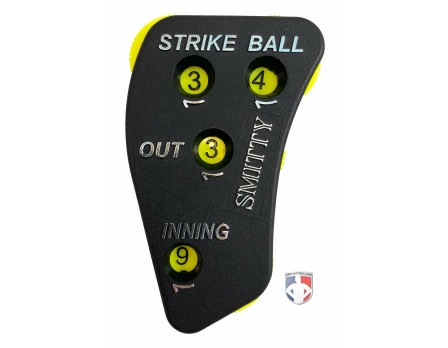 Smitty Umpire Smitty 4-Dial Plastic Umpire Indicator - 4/3/3 Count 1 Smitty Umpire Smitty 4-Dial Plastic Umpire Indicator - 4/3/3 Count