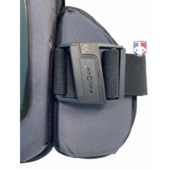 Wilson Umpire Gear Wilson MLB West Vest Pro Gold 2 Memory Foam Umpire Chest Protector -The Ball Gears Sales B720 Wilson MLB West Vest Pro Gold 2 Memory Foam Chest Protector fidlock buckle closed 1