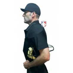 Wilson Umpire Gear Wilson MLB West Vest Pro Gold 2 Air Management Umpire Chest Protector -The Ball Gears Sales B7204 Wilson MLB West Vest Pro Gold 2 Air Management Umpire Chest Protector worn side shirt