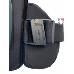 Wilson Umpire Gear Wilson MLB West Vest Pro Gold 2 Air Management Umpire Chest Protector -The Ball Gears Sales B7204 Wilson MLB West Vest Pro Gold 2 Memory Foam Chest Protector fidlock buckle closed