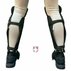 Champro Umpire Gear Champro Single Knee Umpire Shin Guards -The Ball Gears Sales CG108 Champro Single Knee Umpire Shin Guards worn back