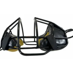 Champro Umpire Gear Champro Lightweight Steel Umpire Mask With Two-Tone -The Ball Gears Sales CM71 B Champro Lightweight Steel Umpire Mask with Two Tone side