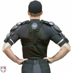 Diamond Umpire Gear Diamond Pro Umpire Chest Protector -The Ball Gears Sales DCP PRO Worn Back All Attachments 1