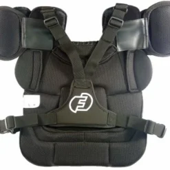 Force3 Umpire Gear Force3 V3 Ultimate Umpire Chest Protector With Dupont™ Kevlar® -The Ball Gears Sales F3 CPv3 Back with Harness