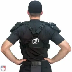 Force3 Umpire Gear Force3 V3 Ultimate Umpire Chest Protector With Dupont™ Kevlar® -The Ball Gears Sales F3 CPv3 Worn Back