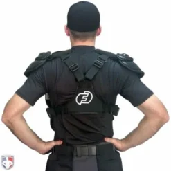 Force3 Umpire Gear Force3 Universal Umpire Chest Protector Replacement Harness -The Ball Gears Sales F3 CPv3 Worn Back 1