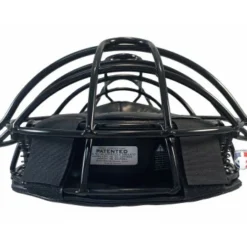 Force3 Umpire Gear Force3 Defender Umpire Mask -The Ball Gears Sales F3 DEF BK BK Force3 Defender Umpire Mask with Black flat top