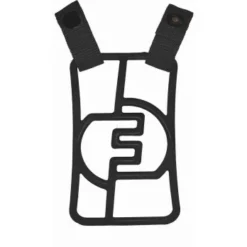 Force3 Umpire Gear Force3 Defender Umpire Throat Guard -The Ball Gears Sales F3 DMTG BK Force3 Defender Umpire Throat Guard Black Front View 5