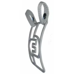 Force3 Umpire Gear Force3 Defender Umpire Throat Guard -The Ball Gears Sales F3 DMTG SV Force3 Defender Umpire Throat Guard Silver Side View