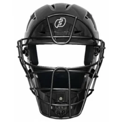 Force3 Umpire Gear Force3 Black Defender Hockey Style Umpire Helmet