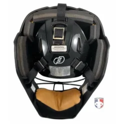 Force3 Umpire Gear Force3 Black Defender Hockey Style Umpire Helmet -The Ball Gears Sales F3 HSMv3 BK Force3 Black Defender Hockey Style Umpire Helmet back