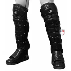 Force3 Umpire Gear Force3 Ultimate Umpire Shin Guards With Dupont™ Kevlar® -The Ball Gears Sales F3 LG Force3 Shin Guards front