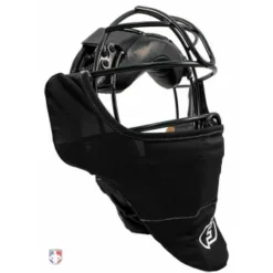 Force3 Umpire Gear Force3 Cloth Mask For Umpire Masks & Helmets -The Ball Gears Sales F3 PPE Force3 PPE On Mask Front Angled View