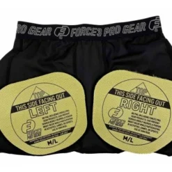 Force3 Umpire Gear Force3 Black Compression Umpire Tights With Dupont Kevlar Thigh Protection -The Ball Gears Sales F3 TIGHTS V2 Force3 V2 Compression Umpire Tights with Kevlar Thigh Protection Folded with Plates