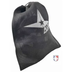 ALL-STAR Umpire Gear All-Star Black Magnesium Umpire Mask With Grey LUC 13 ALL-STAR Umpire Gear All-Star Black Magnesium Umpire Mask With Grey LUC -The Ball Gears Sales FM BAG2 With Mask 3