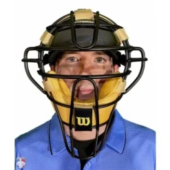 Champro Umpire Gear Umpire Sun Visor For Face Mask -The Ball Gears Sales FM VISOR Umpire Sun Visor Worn View