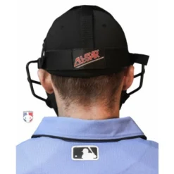 ALL-STAR Umpire Gear All-Star Matte Black System 7 Steel Umpire Mask With UltraCool -The Ball Gears Sales FM4000 MBK All Star Matte Black System 7 Steel Umpire Mask with UltraCool reverse