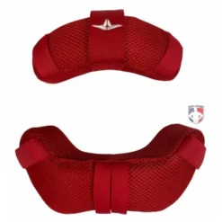 ALL-STAR Umpire Gear All-Star LUC Umpire Mask Replacement Pads - Red