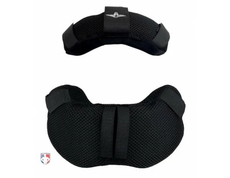 ALL-STAR Umpire Gear All-Star FM4000MAG Umpire Mask Replacement Pads - Black 1 ALL-STAR Umpire Gear All-Star FM4000MAG Umpire Mask Replacement Pads - Black