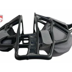 ALL-STAR Umpire Gear All-Star Black Magnesium Umpire Mask With Grey LUC 10 ALL-STAR Umpire Gear All-Star Black Magnesium Umpire Mask With Grey LUC -The Ball Gears Sales FM4000MAG UMP BK GY All Star Black Magnesium Umpire Mask with Grey LUC side flat
