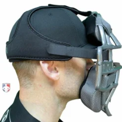 ALL-STAR Umpire Gear All-Star Delta Flex Umpire Mask Replacement Harness -The Ball Gears Sales FMHPRO SBK All Star Delta Flex Umpire Mask Replacement Harness 633 side 1