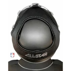 ALL-STAR Umpire Gear All-Star Delta Flex Umpire Mask Replacement Harness -The Ball Gears Sales FMHPRO SBK All Star Delta Flex Umpire Mask Replacement Harness birdseye with skull cap