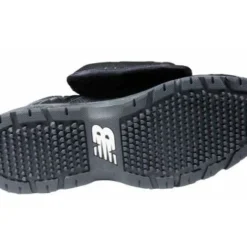 New Balance Referee And Umpire Shoes New Balance V3 All-Black Mid-Cut Umpire Plate Shoes -The Ball Gears Sales MU460XB3 New Balance V3 All Black Mid Cut Umpire Plate Shoes Sole VIew
