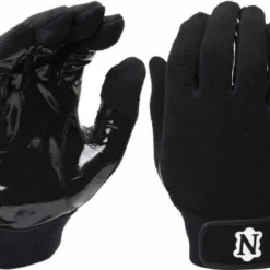 Neumann Officials Gloves Neumann All-Black Officials Gloves With Synthetic Palms