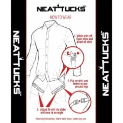 Neat Tucks Active Thigh Wrap Shirt Stays -The Ball Gears Sales Neat Tucks How to Wear