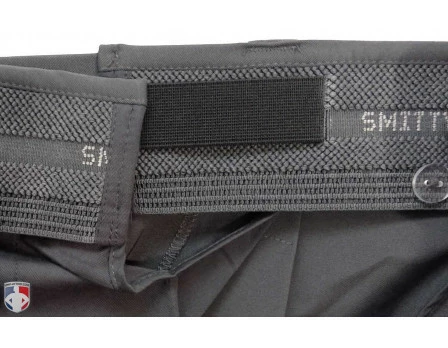 Smitty Umpire Smitty Performance Poly Spandex Charcoal Grey Flat Front Umpire Base Pants With Expander Waistband 4 Smitty Umpire Smitty Performance Poly Spandex Charcoal Grey Flat Front Umpire Base Pants With Expander Waistband - Image 4