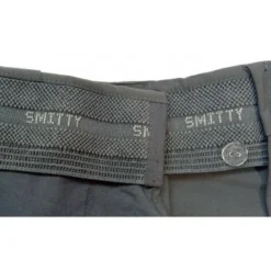 Smitty Umpire Smitty Performance Poly Spandex Charcoal Grey Flat Front Umpire Plate Pants With Expander Waistband -The Ball Gears Sales Poly Spandex Expander Waist Inside 4