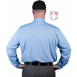 Smitty Umpire Smitty Long Sleeve Vertical Stripe Umpire Shirt -The Ball Gears Sales S311 PB Back