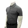 Smitty Umpire Smitty V2 Major League Replica Umpire Shirt - Charcoal Grey With Black
