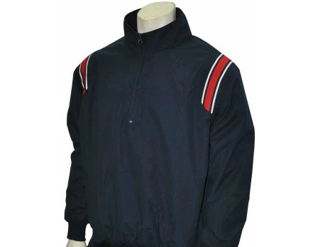 Smitty Umpire Smitty Traditional Half-Zip Umpire Jacket - Navy And Red 4 Smitty Umpire Smitty Traditional Half-Zip Umpire Jacket - Navy And Red - Image 4