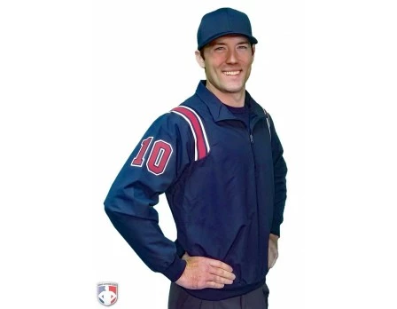 Smitty Umpire Smitty Traditional Half-Zip Umpire Jacket - Navy And Red 3 Smitty Umpire Smitty Traditional Half-Zip Umpire Jacket - Navy And Red - Image 3