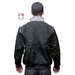 Smitty Umpire Smitty Major League Replica Thermal Umpire Jacket - Black With Charcoal Grey 11 Smitty Umpire Smitty Major League Replica Thermal Umpire Jacket - Black With Charcoal Grey -The Ball Gears Sales S341 Smitty Major League Replica Thermal Umpire Jacket Black with Charcoal Grey Back
