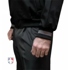 Smitty Umpire Smitty Major League Replica Thermal Umpire Jacket - Black With Charcoal Grey 10 Smitty Umpire Smitty Major League Replica Thermal Umpire Jacket - Black With Charcoal Grey -The Ball Gears Sales S341 Smitty Major League Replica Thermal Umpire Jacket Black with Charcoal Grey Cuff