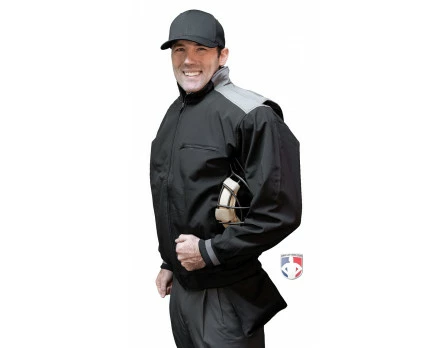Smitty Umpire Smitty Major League Replica Thermal Umpire Jacket - Black With Charcoal Grey 6 Smitty Umpire Smitty Major League Replica Thermal Umpire Jacket - Black With Charcoal Grey - Image 6